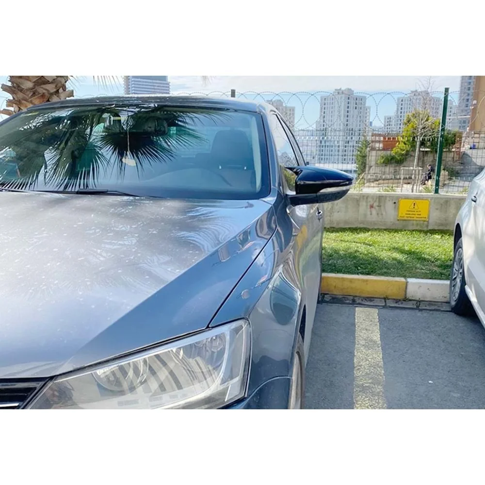 

Чехол для зеркала Volkswagen Jetta Mk6 2010-2018 Bat Style, автомобильные аксессуары, чехол для зеркала заднего вида, 2 шт., защитные экраны