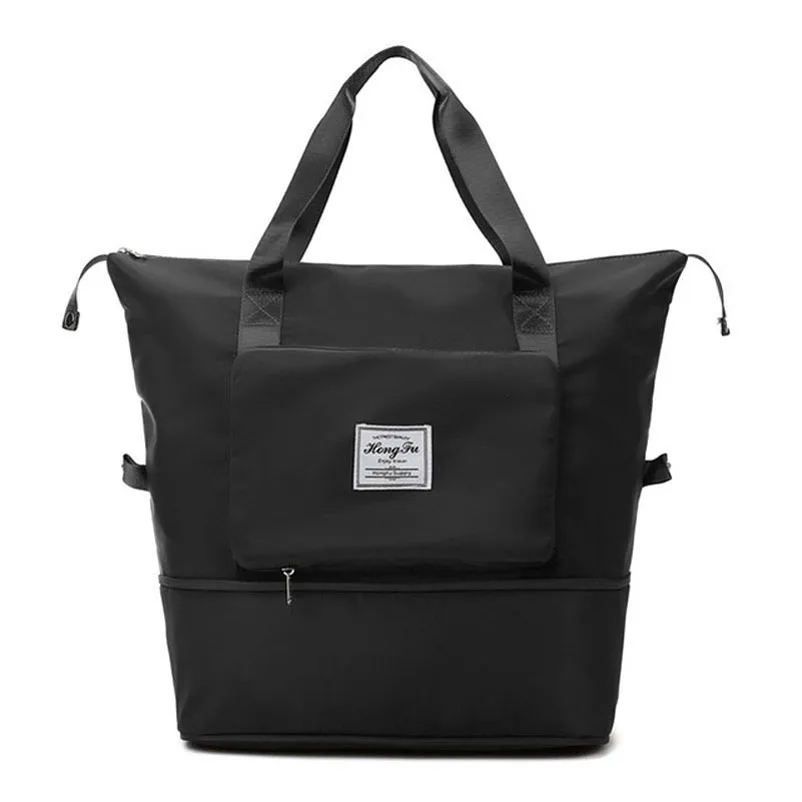 

Вместительная складная дорожная сумка, спортивная сумка, сумка для хранения, сумка на плечо для женщин, водонепроницаемая сумка-тоут для багажа Wdjfk
