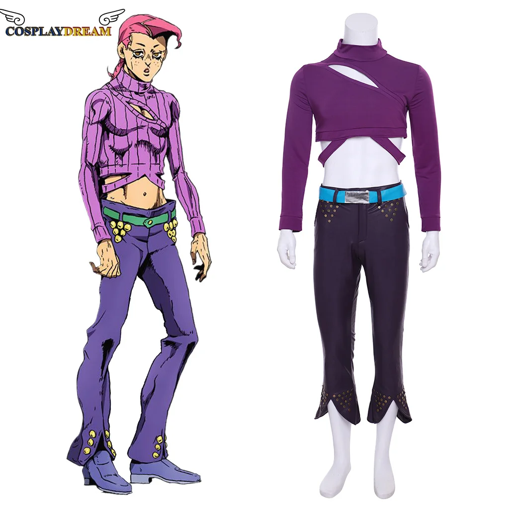 

JoJo's Bizarre Adventure Vinegar Doppio Cosplay Costume Vinegar Doppio Cosplay Set Men's Halloween Costume