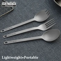 Титановые вилки и ложки от бренда Tito Titanium#1