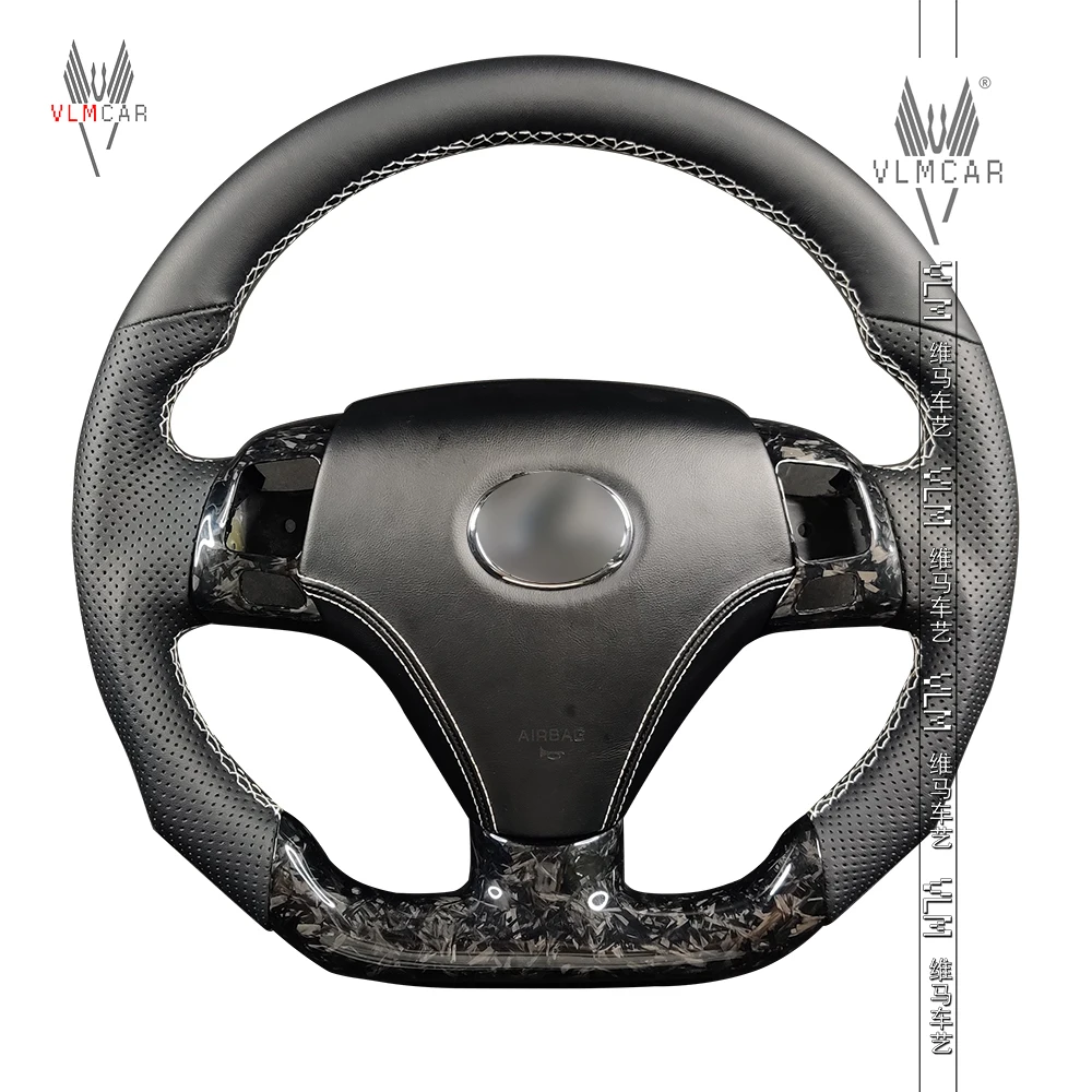 

Рулевое колесо VLMCAR из углеродного волокна для Lexus GS 2004 2005, автомобильные аксессуары, светодиодные фонари, индивидуальная Настройка любого с...