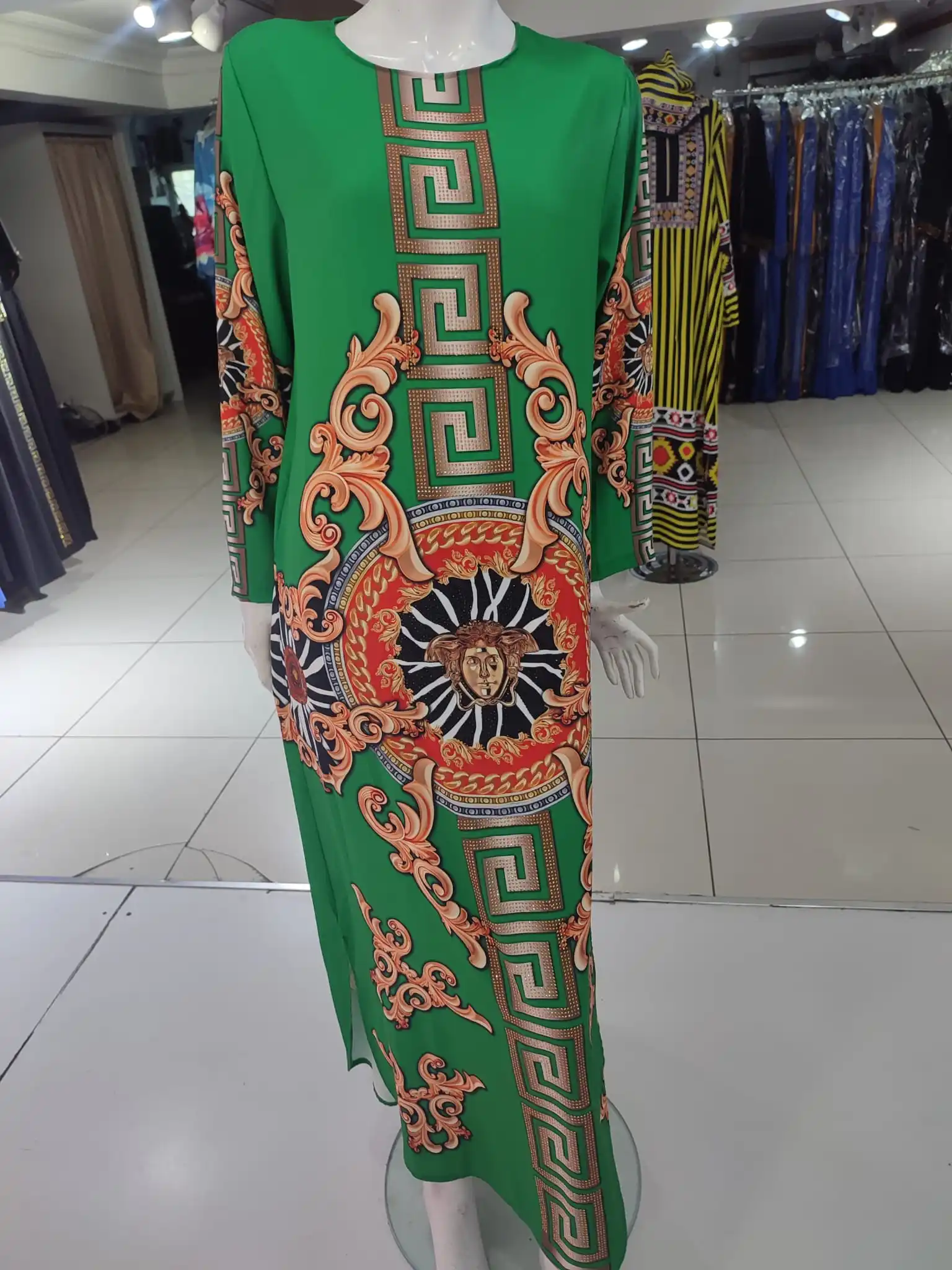 Dress For Women Abaya Dubai Long Sleeve Muslim Fashion Dress For Women Clothing Casual Loose Hijab Dresses Fashion 2022