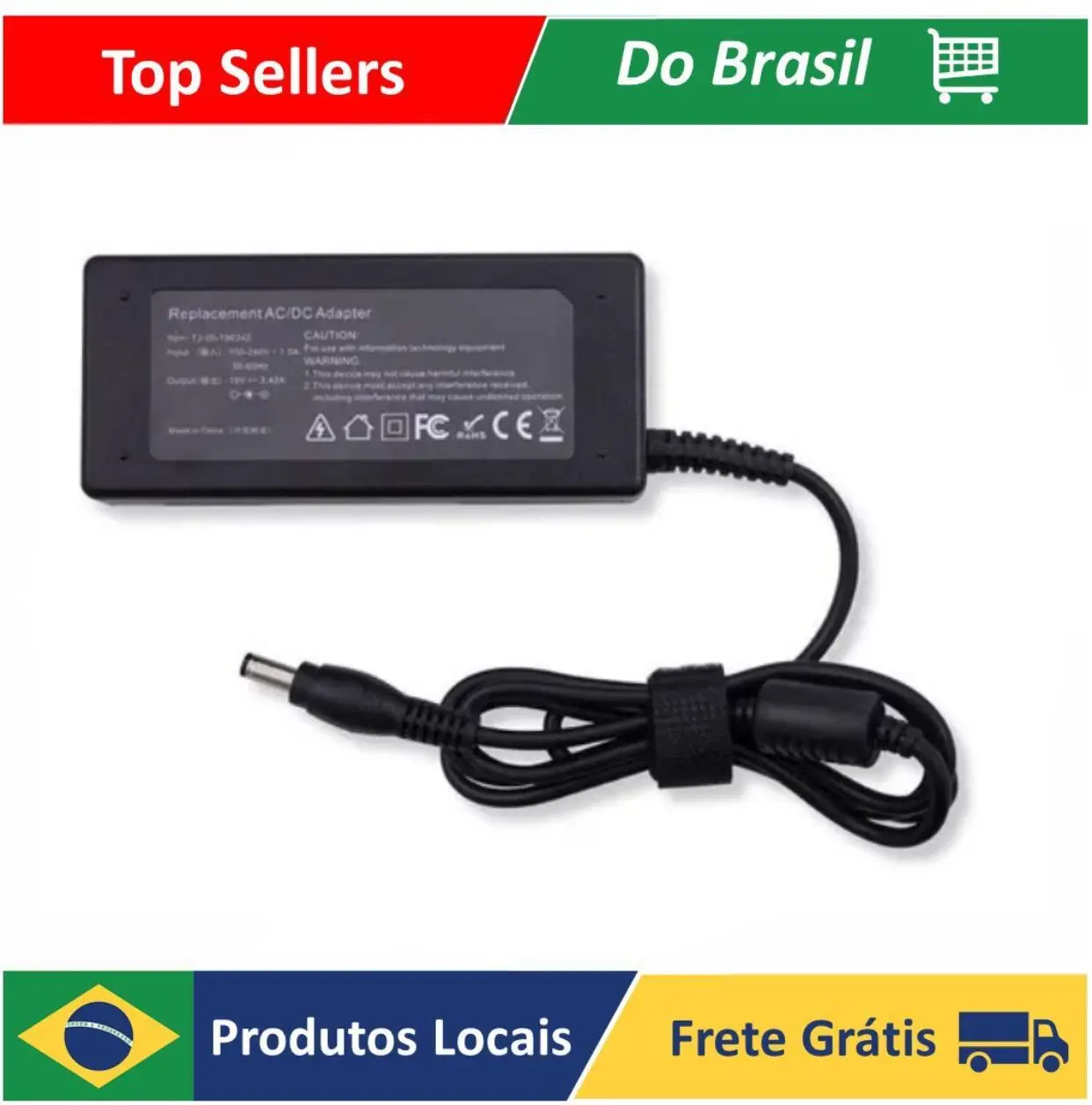 

Fonte Carregador Para Notebook Itautec W7655 W7535 W7425