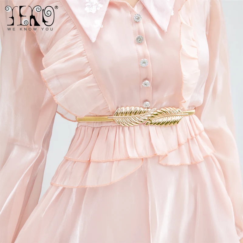 Новый модный декоративный наружный женский ремень YEKO в универсальном стиле ins