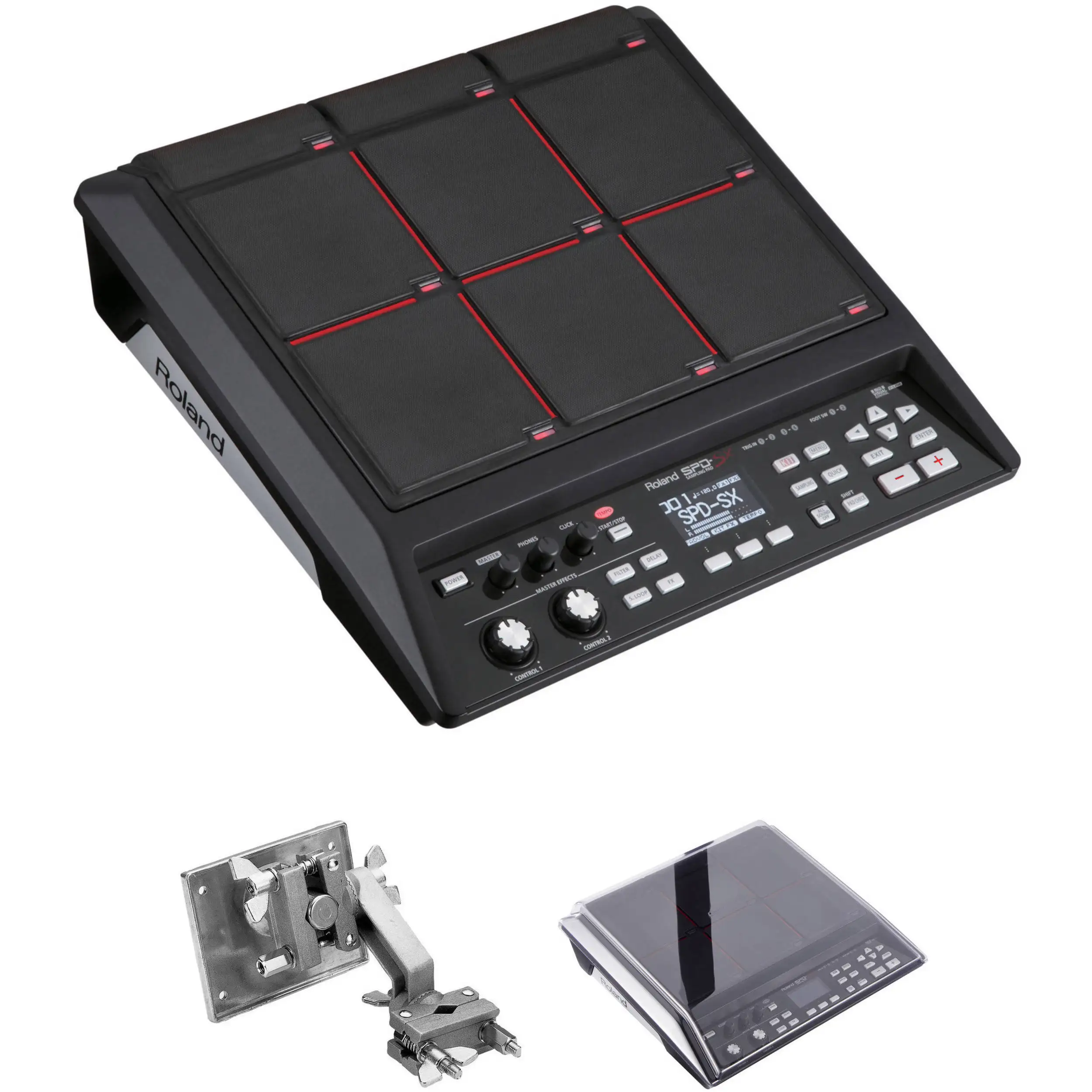 

100% Best Quality Buy 2 Get 1 Free Roland SPD-SX Sampling Percussion Pad w/AC/Manual MINT