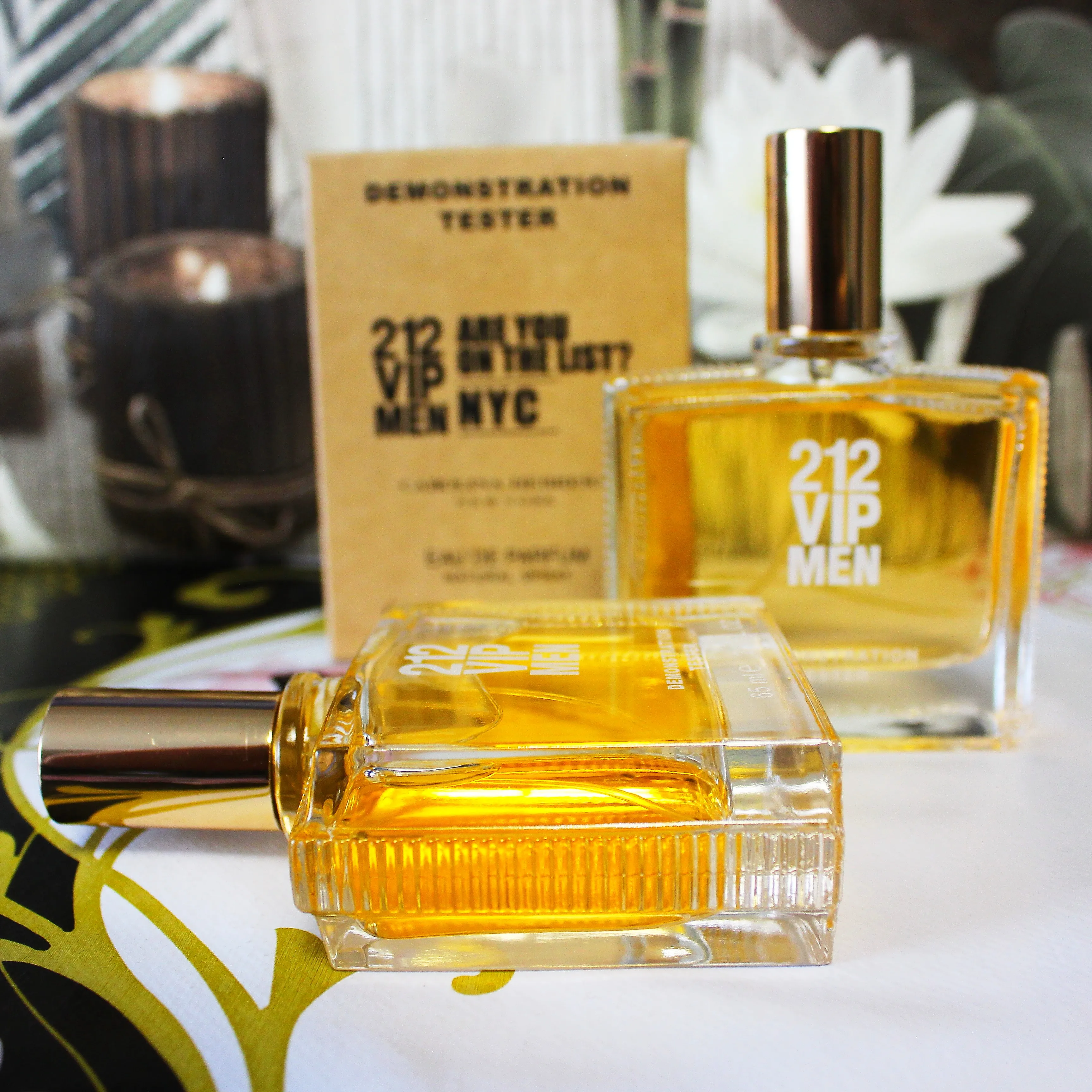 Тестер/Брендовые Духи/Парфюм /65 мл/Аромат для мужчин/212 Vip Men CAROLINA HERRERA |