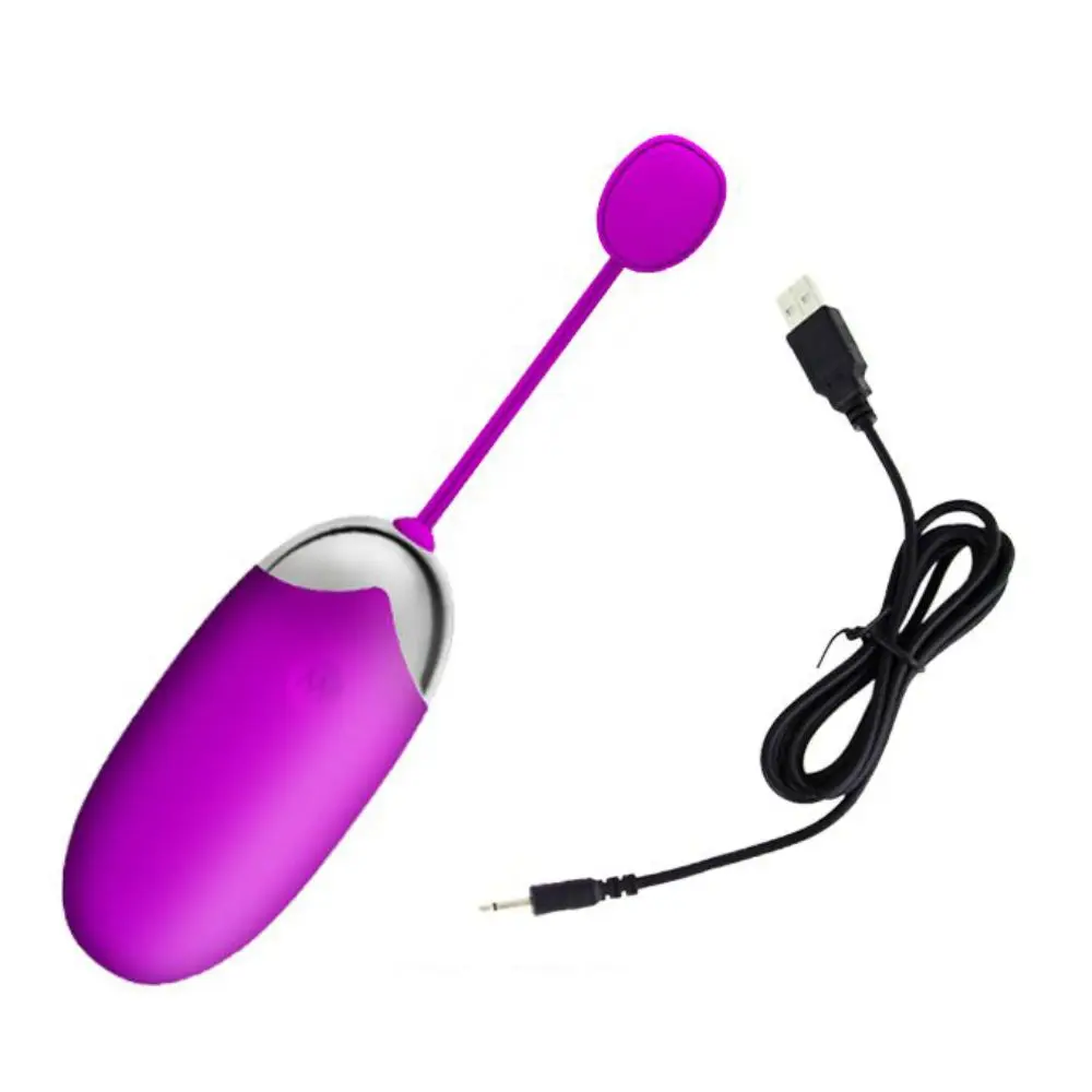 Лиловое виброяичко Abner с управлением при помощи смартфона