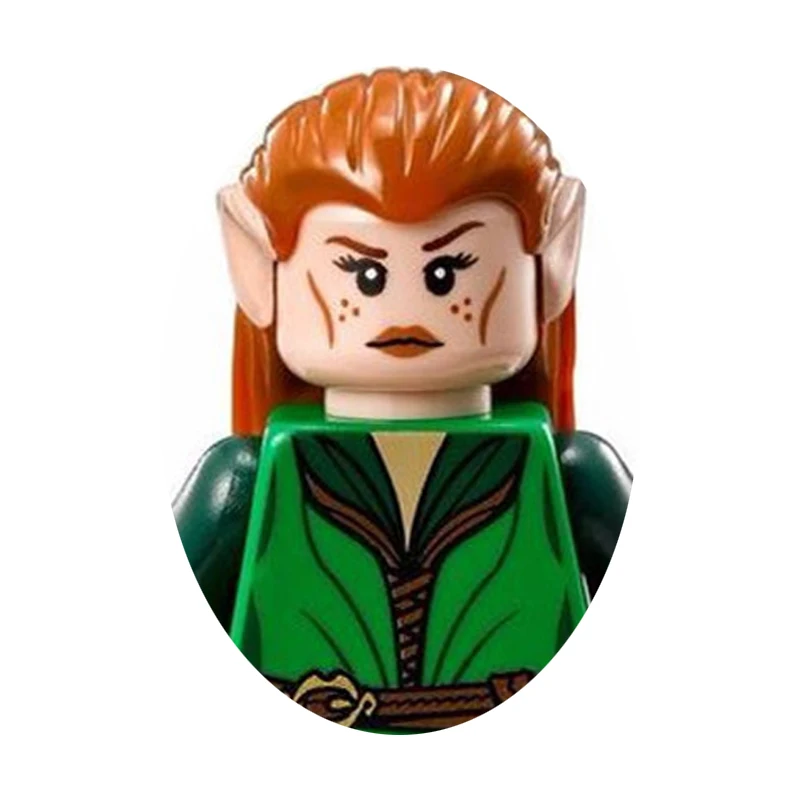 Конструктор кольцевой серии King демон хоббит эльф король экшн-марионетка голова в