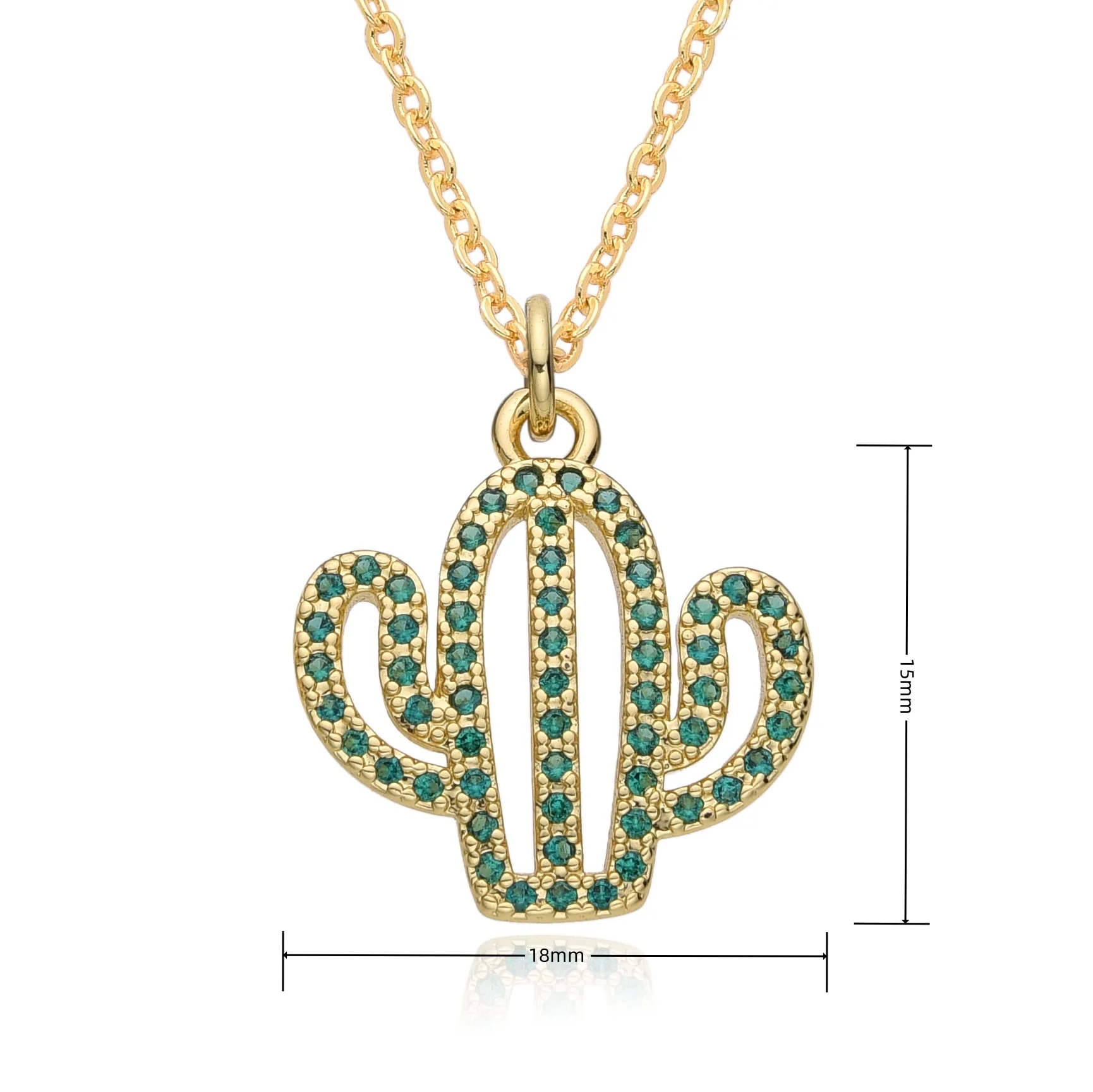 18-каратное позолоченное мужское ювелирное изделие в стиле хип-хоп ожерелье с