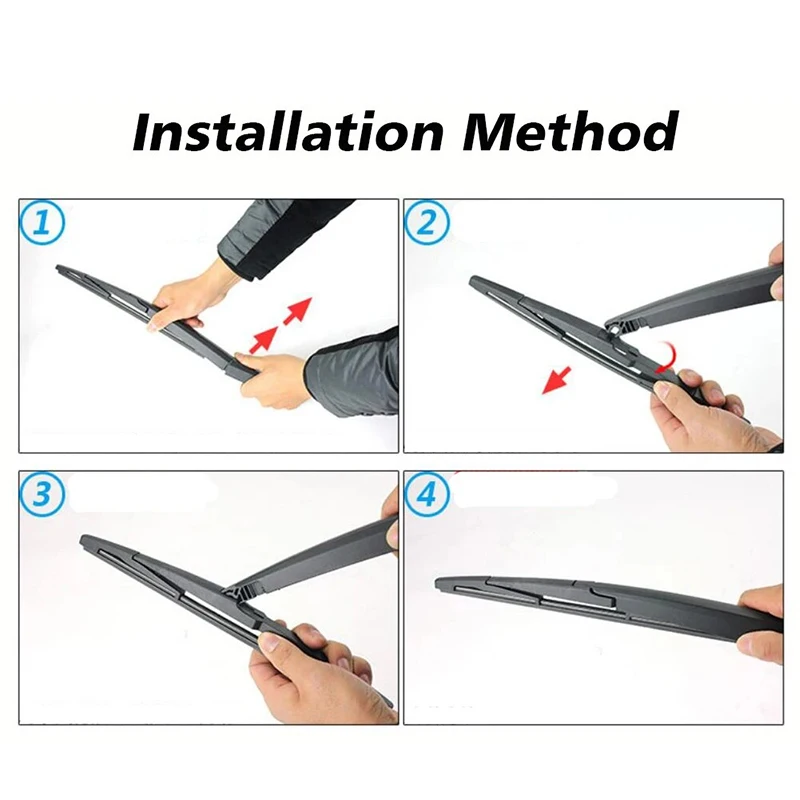 14 &quotзадняя щетка стеклоочистителя для Volkswagen VW Tiguan AD1 AX1 MK2 2017 ~ 2023 щетки лобового