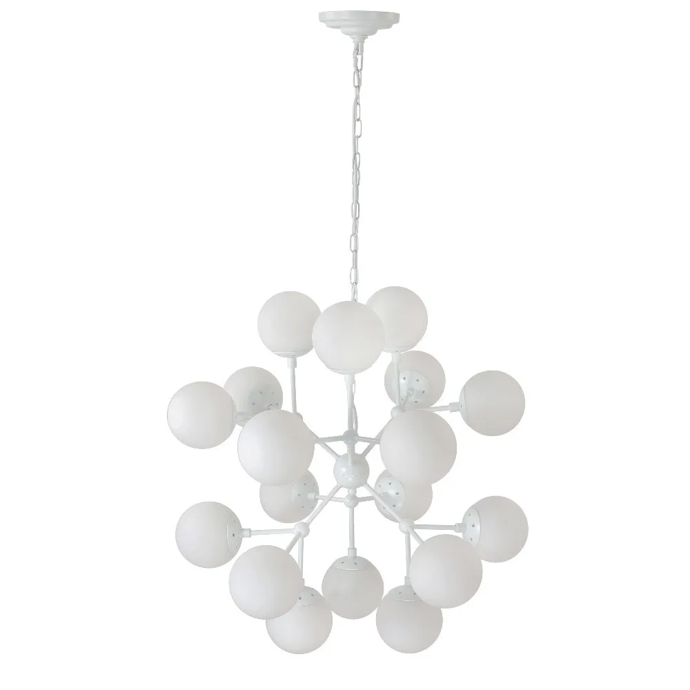 Подвесная люстра Crystal Lux MEDEA WHITE SP18 MEDEA (MEDEA WHITE SP18)