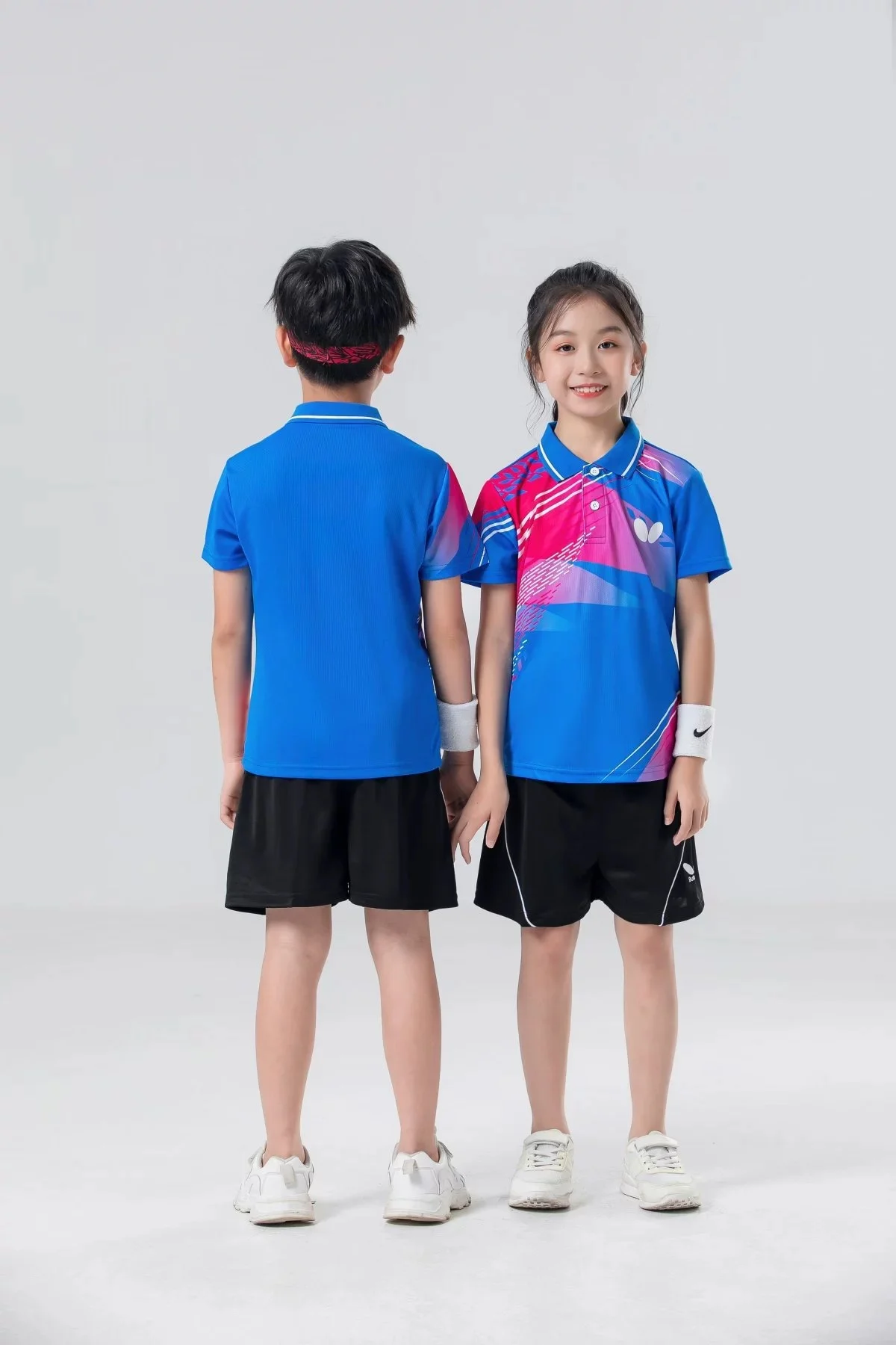 Child Table Tennis T-Shirt Quick Dry Kids Tennis T Shirts Badminton Table Tennis Clothes Man Athletic Tops Tee Sports Suits