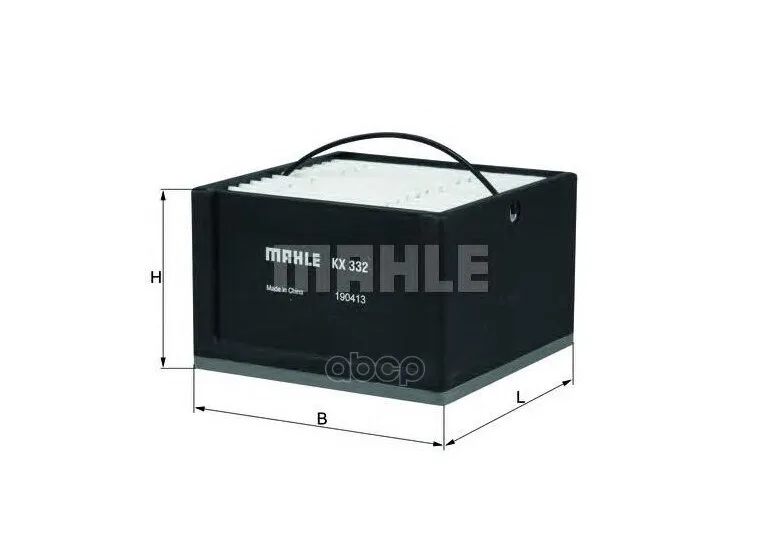 Фильтр Топливный Man Сепаратора Квадратный (88х88х55мм Для Separ2000/10 Без Подогр.) Mahle