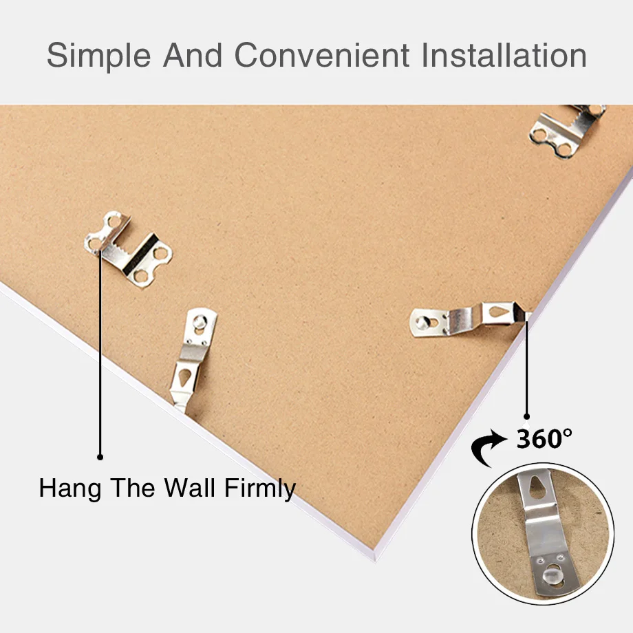 A4 Pictures Photo Prints Poster Canvs Painting Frame Set For Desktop Display Hanging On The Wall |
