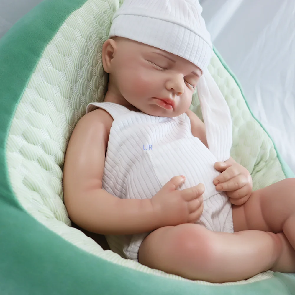 20-дюймовая гибкая кукла Asleep Reborn приятные мягкие реалистичные силиконовые наборы