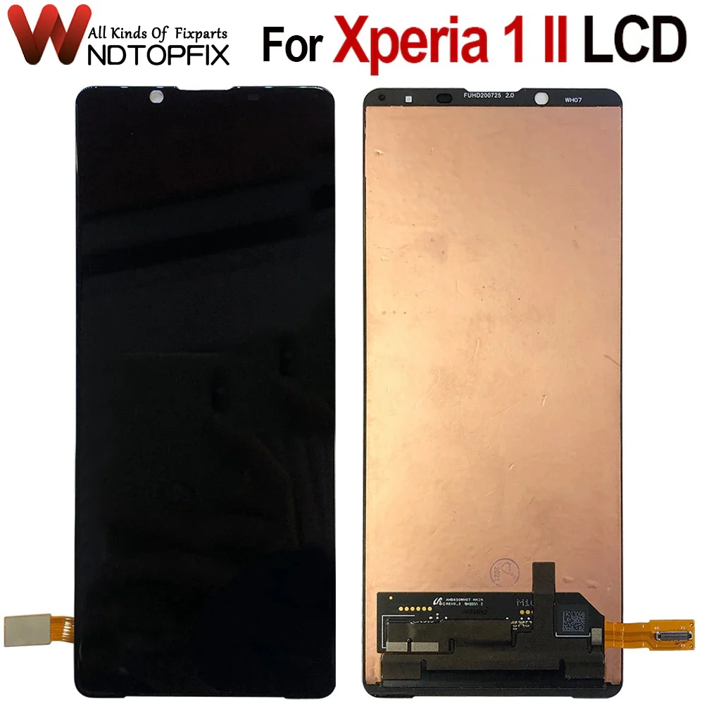 

ЖК-дисплей 6,5 дюйма для Sony Xperia 1 II, сенсорный экран, дигитайзер в сборе, запасные части для Sony 1 III, ЖК-экран с инструментами
