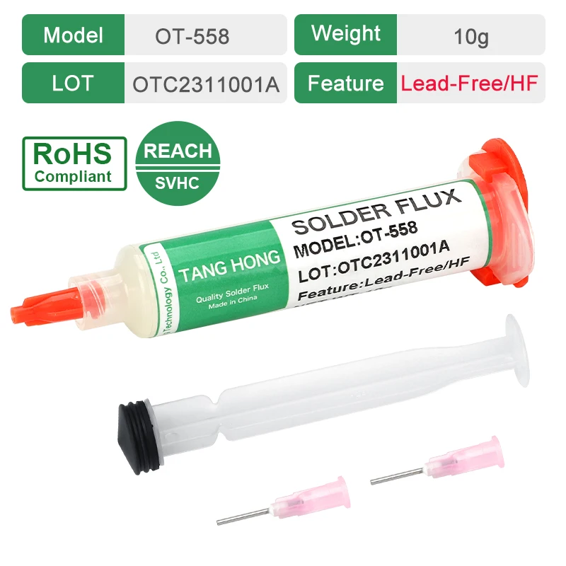 

Флюс OT-558 10 куб.см для пайки печатных плат