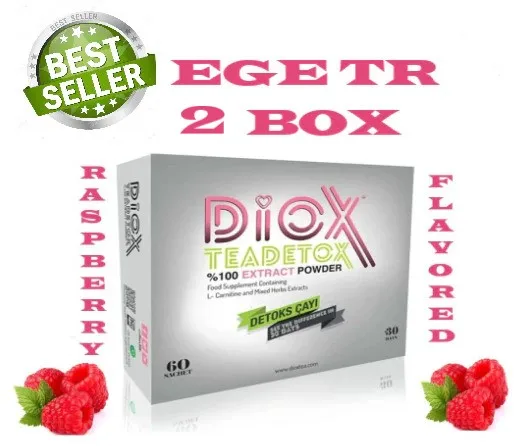 

2 Box Diox Tea Mixed Herbal Tea-Detoxs TEA 2 Box 120 Sachet