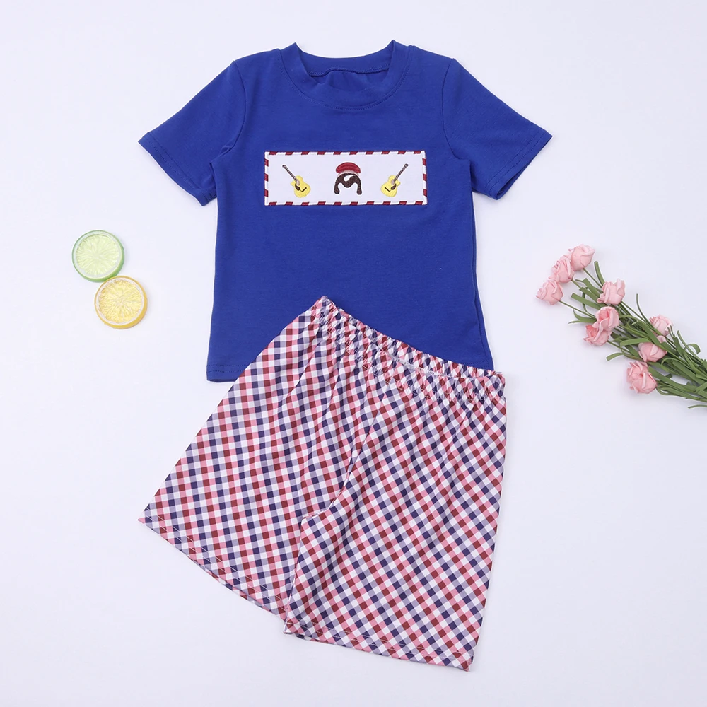 

От 1 до 8 лет Bluey, Детские наряды, хлопковая Пасхальная одежда для маленьких мальчиков, новый ковбойский боди с вышивкой, футболка с рукавом дл...