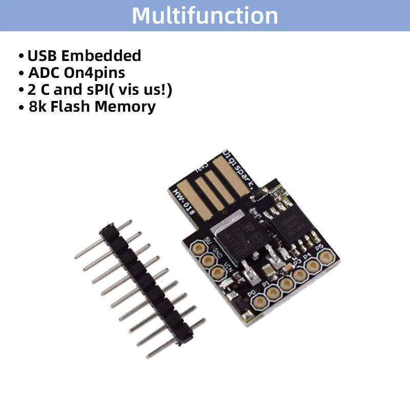 ATTINY85 Digispark kickstarter DC-DC 3A Регулируемый понижающий модуль LM2596 регулятор напряжения 24
