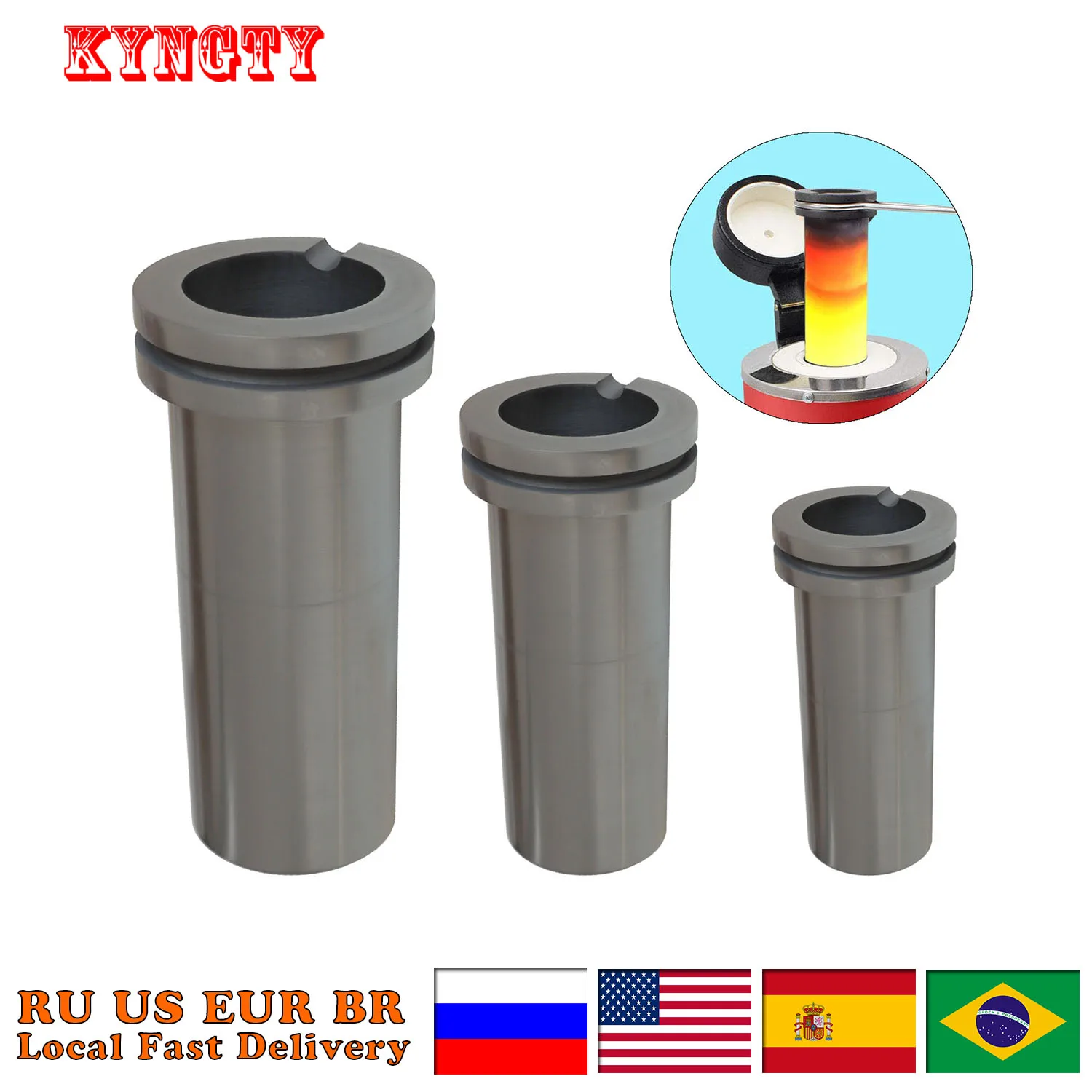 

Optimized Title: Graphite Crucibles for 1kg-3kg Gold and Silver Melting Furnaces: Essential Accessories for Jewelry Casting