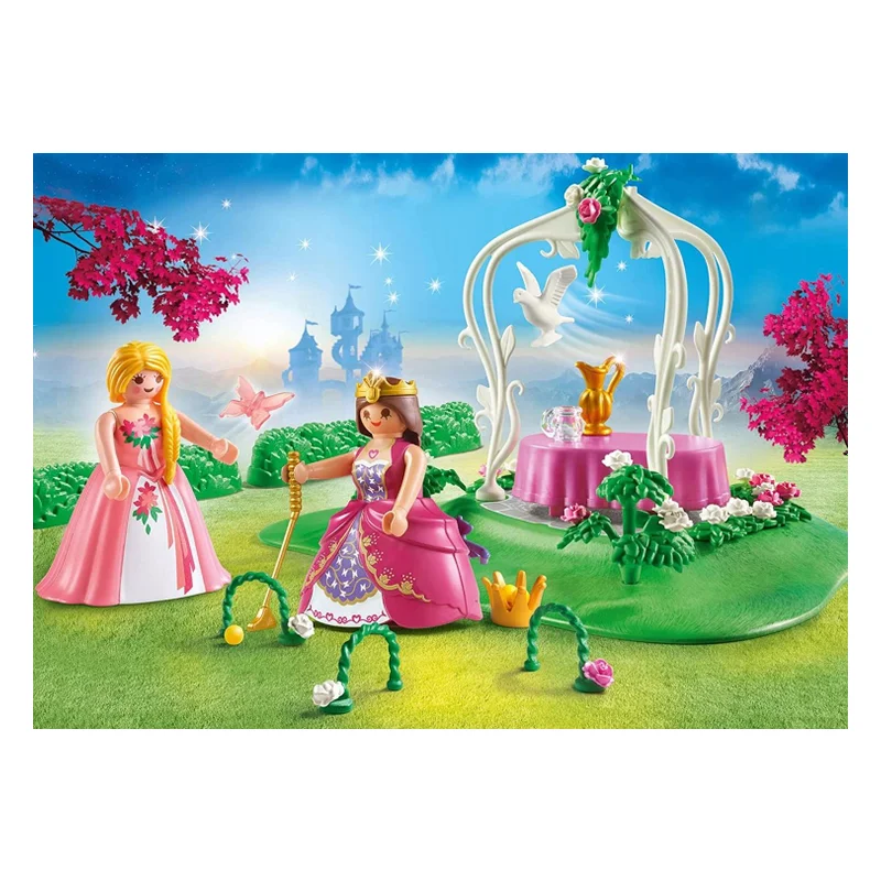 Сады принцессы. Playmobil замок принцессы. Сад принцессы. Принцессы в садике. Садик для принцессы Цветущий.