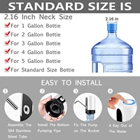 automatic convenient dispenser water electric bottle portable universal pump bottle for water office for bottle home 5 gallon