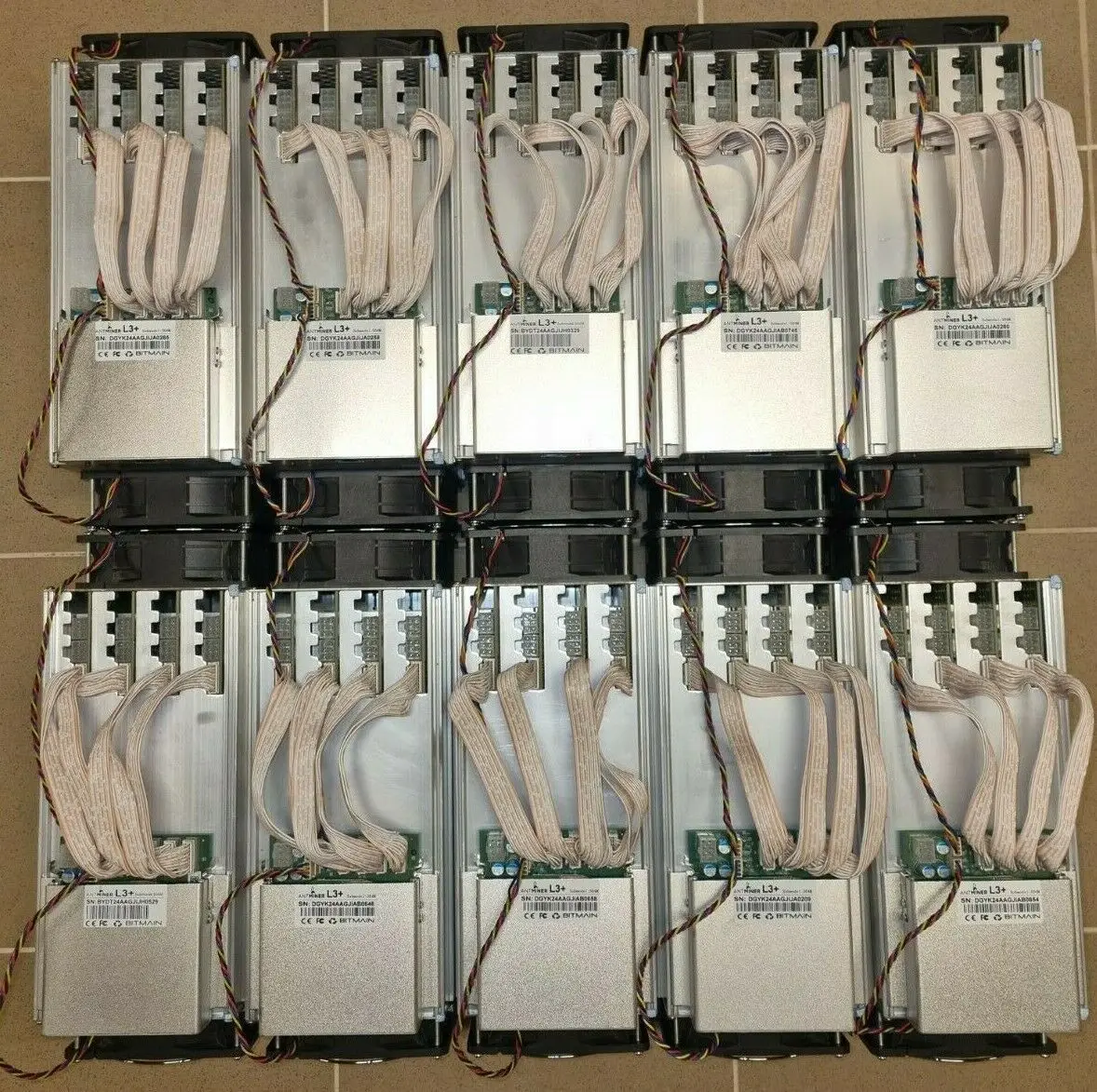 

HOT SALES Bitmain Antminer L3+ 504 Mh/s ASIC Litecoin Miner PSU APW3++