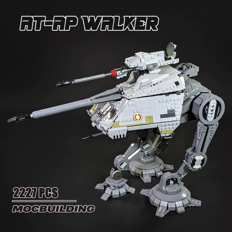 

Звездный фильм MOC AT-AP Walker строительные блоки, модели строительных блоков DIY, сборные детские игрушки, подарки