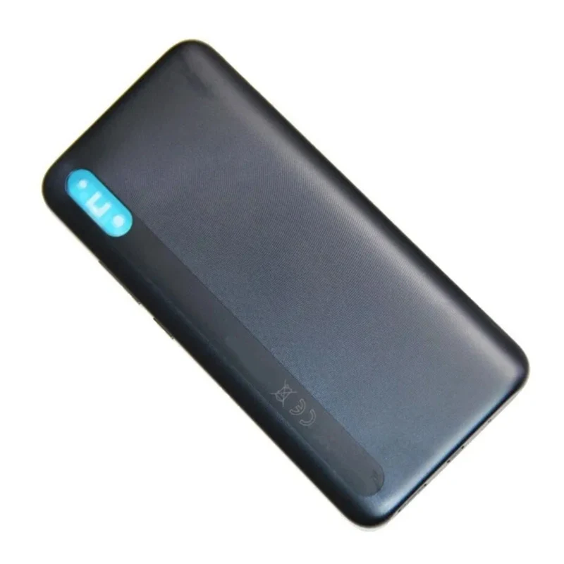 Задняя крышка батарейного отсека для Xiaomi Redmi 9A черный синий цвет - купить по