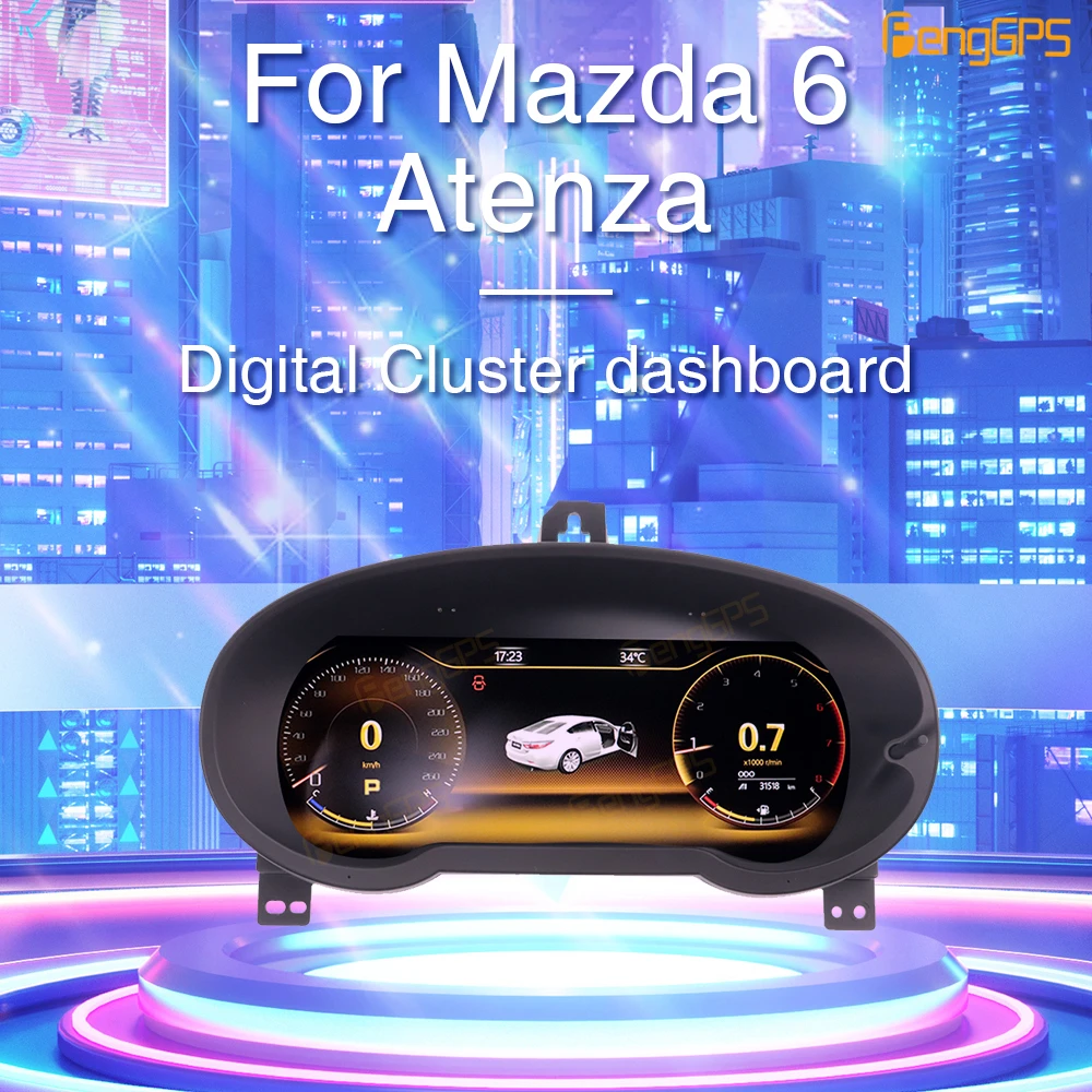 12 3 дюймовый ЖК-измеритель Linux для Mazda 6 CX-4 CX-5 CX-7 Atenza 2016-2021 Автомобильный