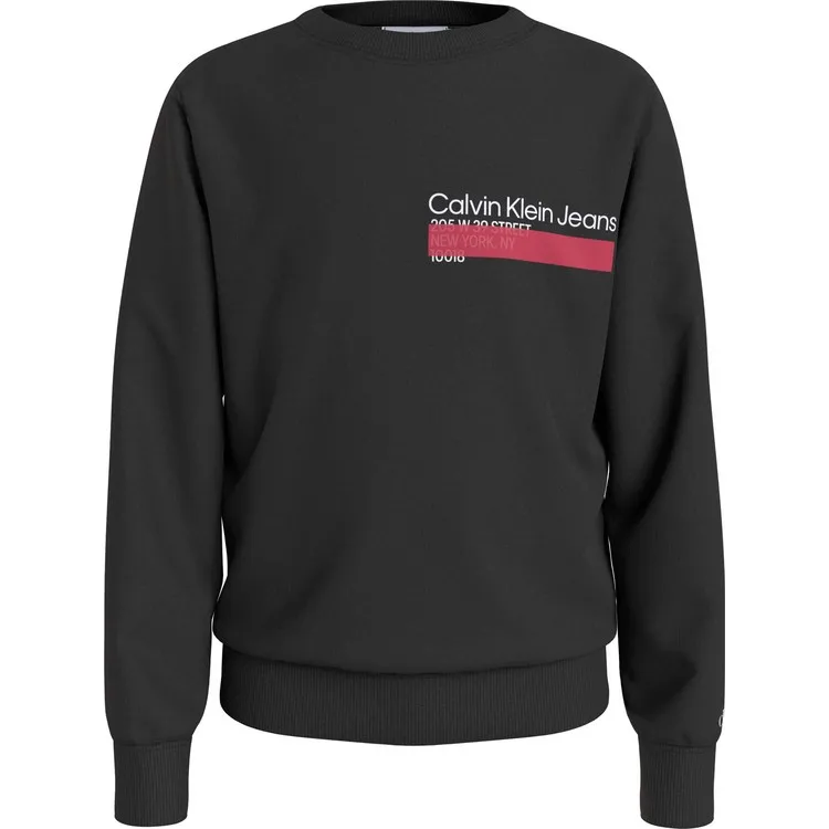 Calvin Klein Однотонная черная