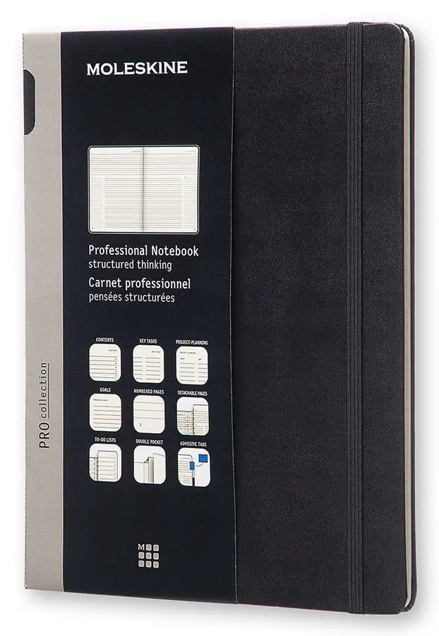 Блокнот Moleskine Professional PROPFNTB4HBK