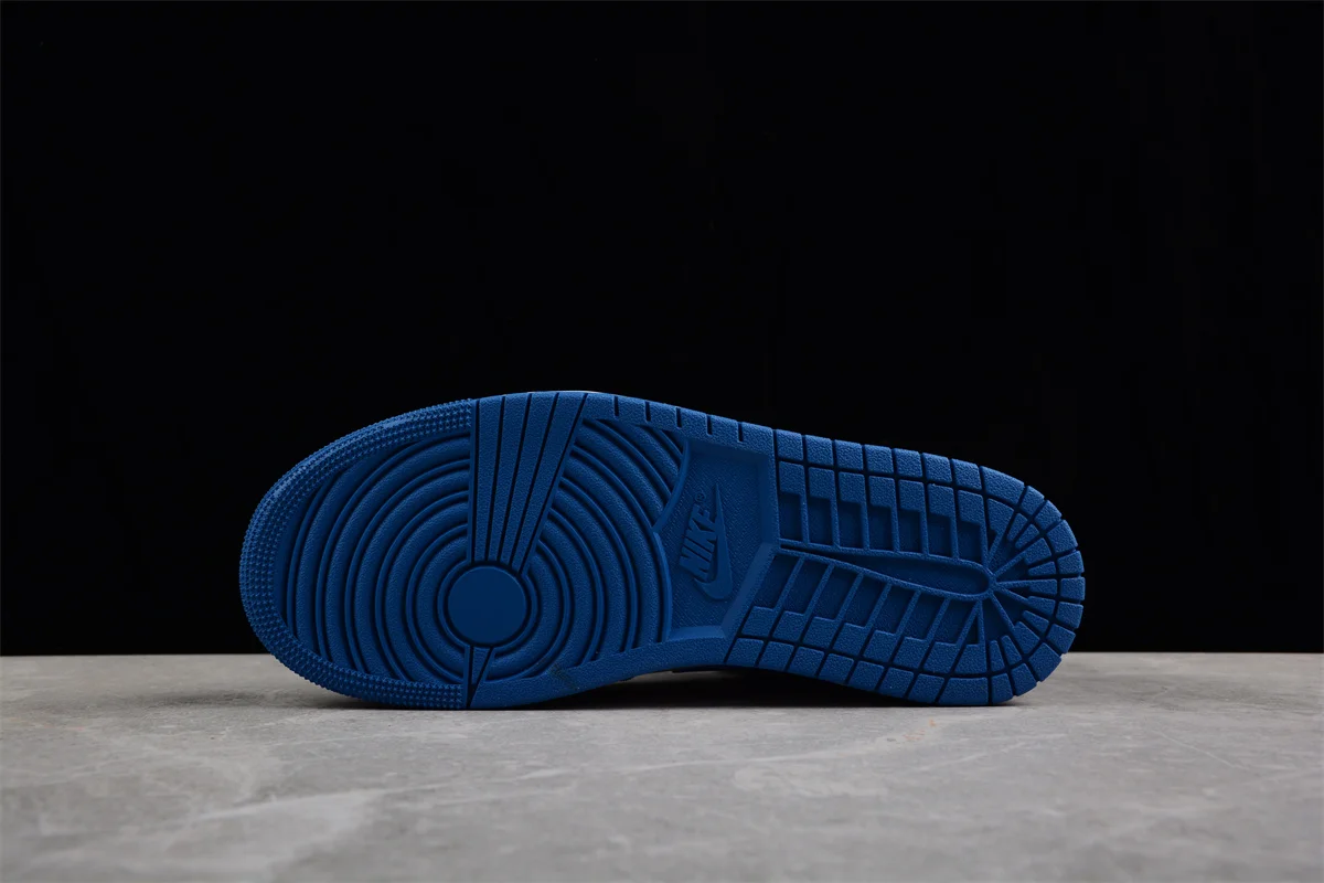 кроссовки Nike Air Jordan 1 Mid “True Blue” AJ1 Спортивная обувь для активного отдыха