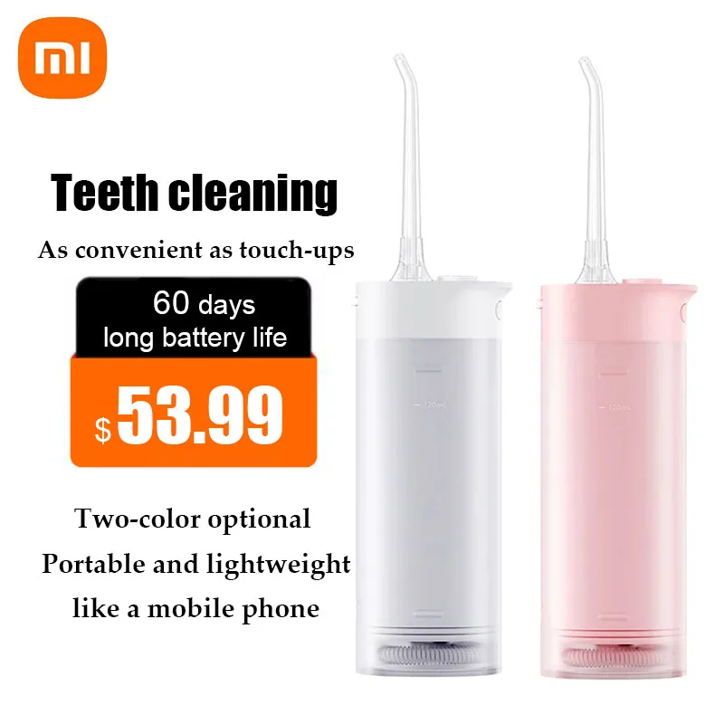 Portable Oral Irrigator Water Flosser Dental Water Jet Tools Pick Cleaning Teeth 120ML 3 Modes Mouth Washing Machine Floss enlarge