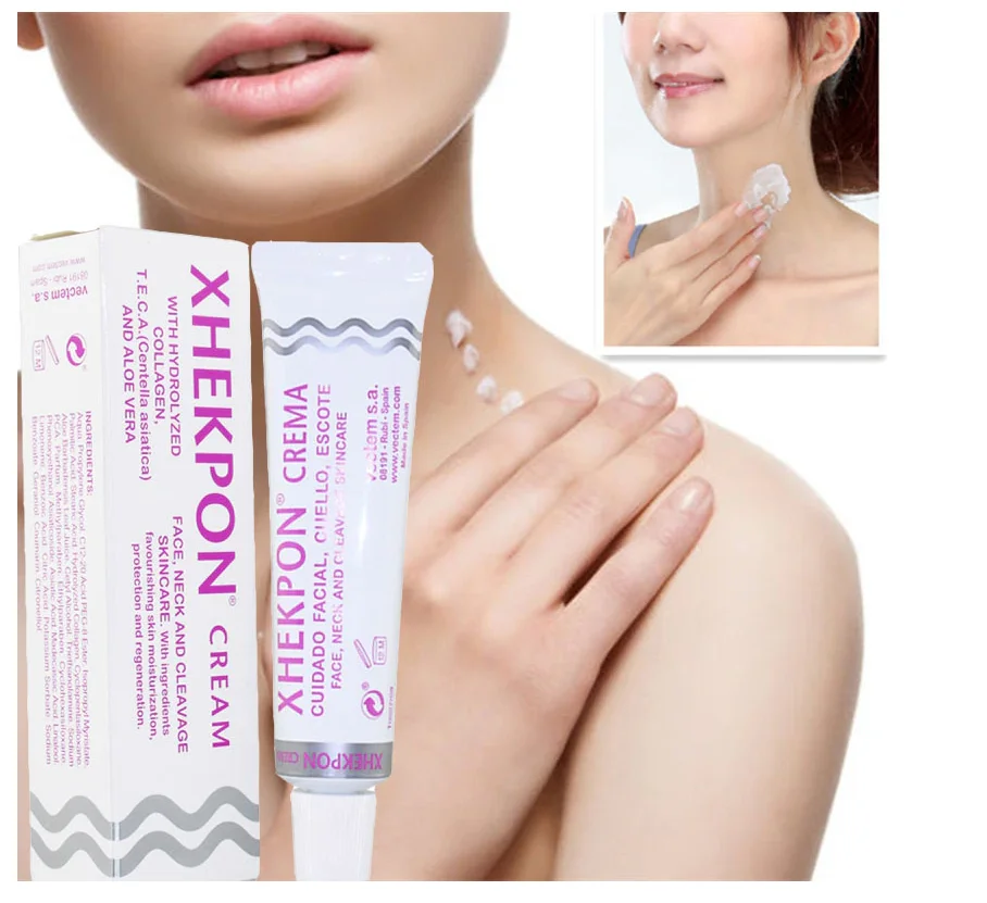 Фото 3 шт., антивозрастной крем для лица и шеи, с гидролизованным коллагеном, алоэ вера, 40 мл №4