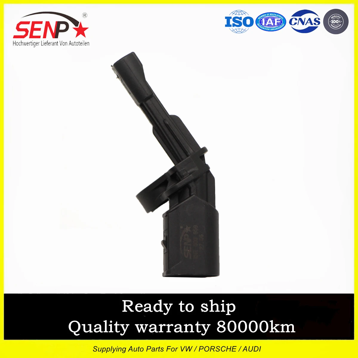 

OEM WHT 003 859 SENP High Quality Auto Parts ABS Wheel Speed Sensor/Left Fit For VW Magotan/Sagitar Passat WHT003859