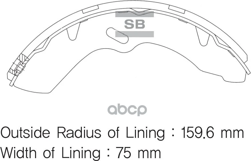 Колодки Тормозные Sa011 Sangsin brake арт. SA011