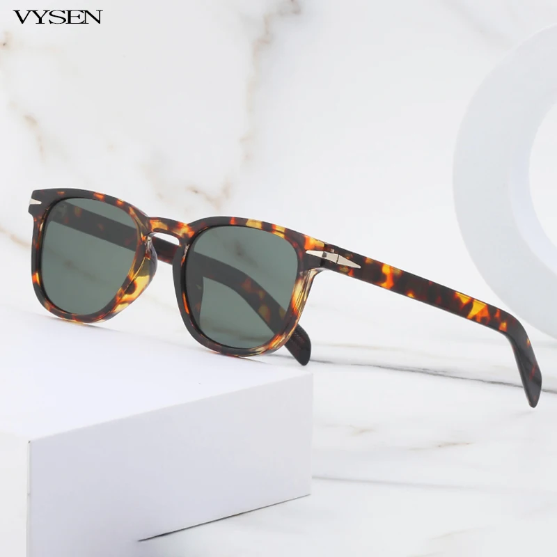 

Luxury Polarized Sunglasses Men 2022 Rectangle Retro Brand Designer Polar Sun Glasses Women Small Square Eyeglasses Male UV400
