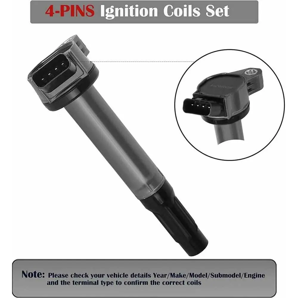 Катушка зажигания STPAT 90919-A2007 6 шт. для Lexus ES350 RX350 RX450h подходит Toyota Avalon Camry Highlander Rav4