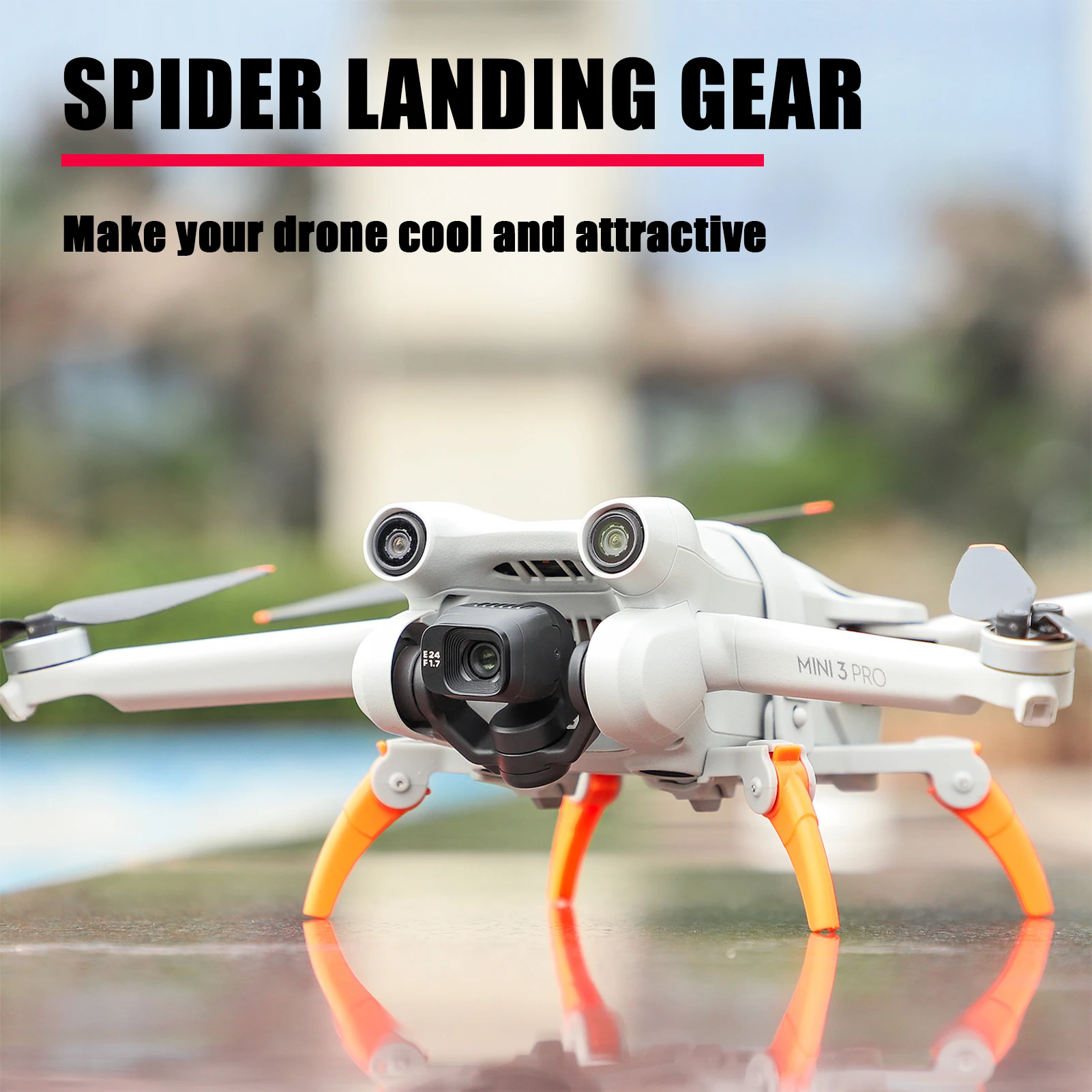 

Mini 3 Pro Landing Gear Extended Landing Foot Protector Raised Holder Protective Bracket for DJI Mini 3 Pro Drone Accessories
