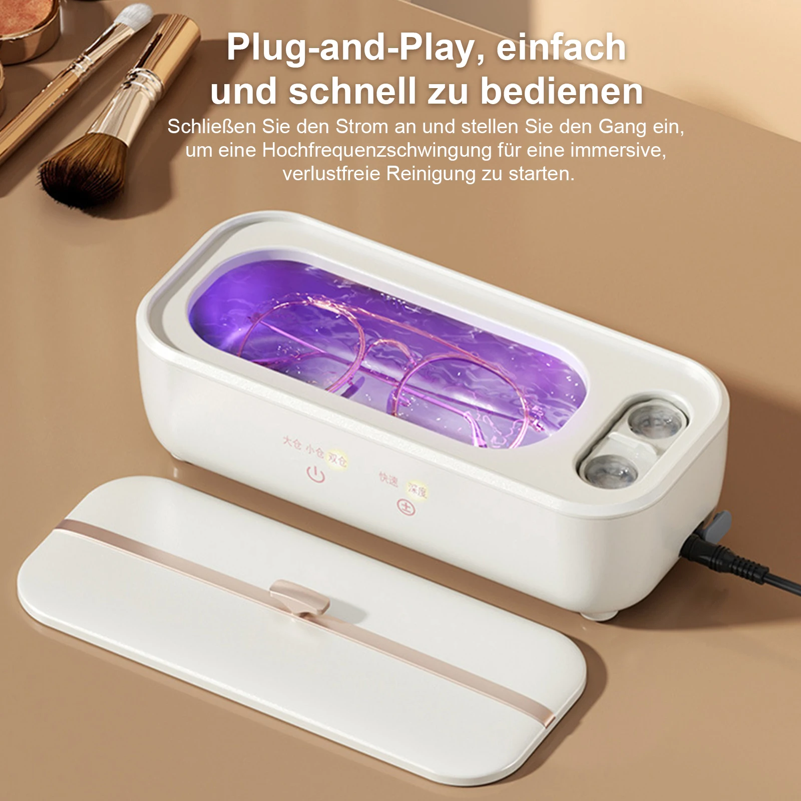 Ультразвуковой очиститель Philips для домашнего использования с двумя отделениями