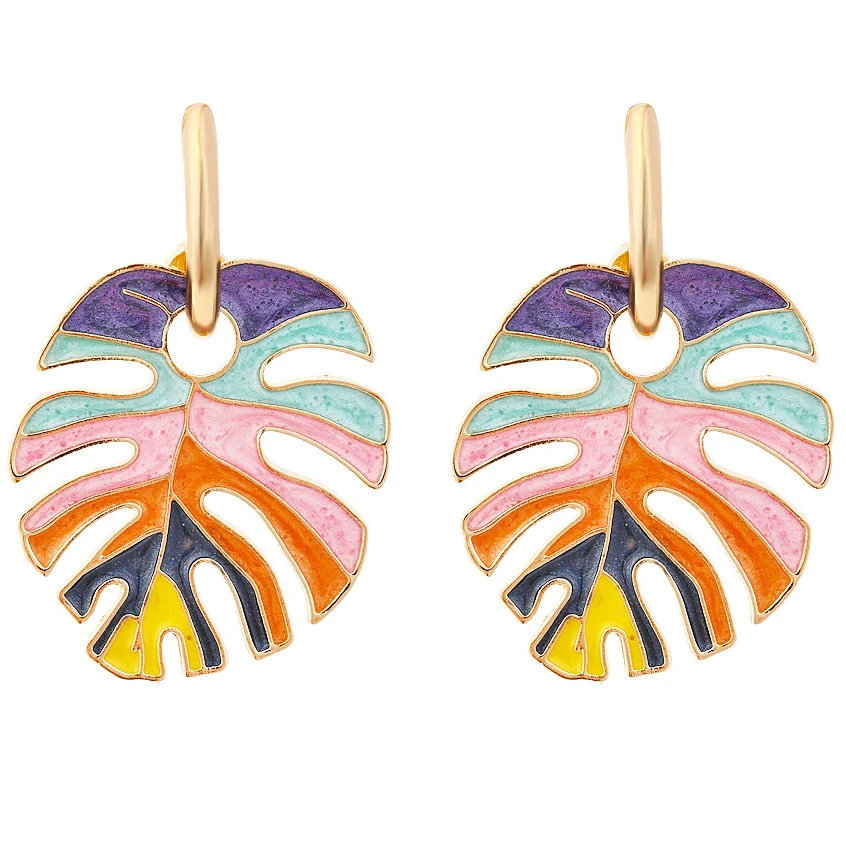 

Creative Bohemian Personality Design Leaf Earrings for Woman Jewelry
