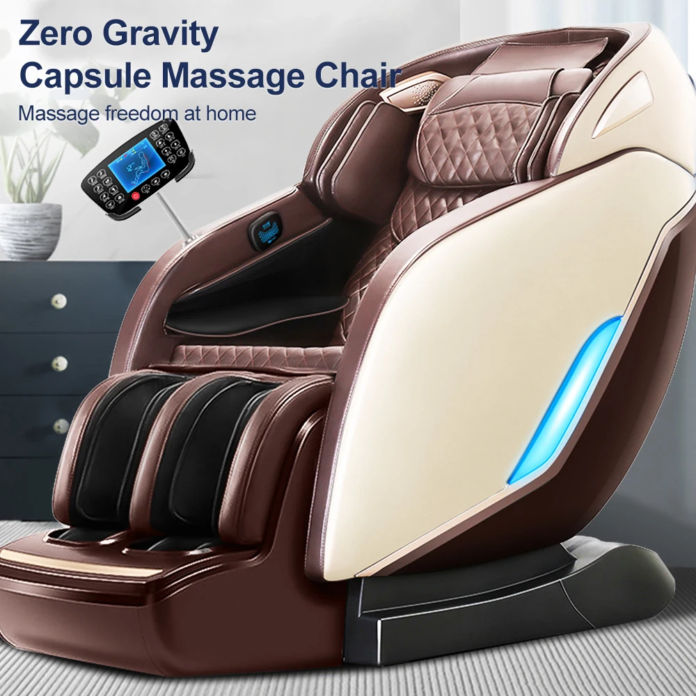 

TKT 2023 New Luxury SL Manipulator Guide Massage Chair Home Automatic Multi-Functional Zero Gravity Space Capsule Massage Sofa