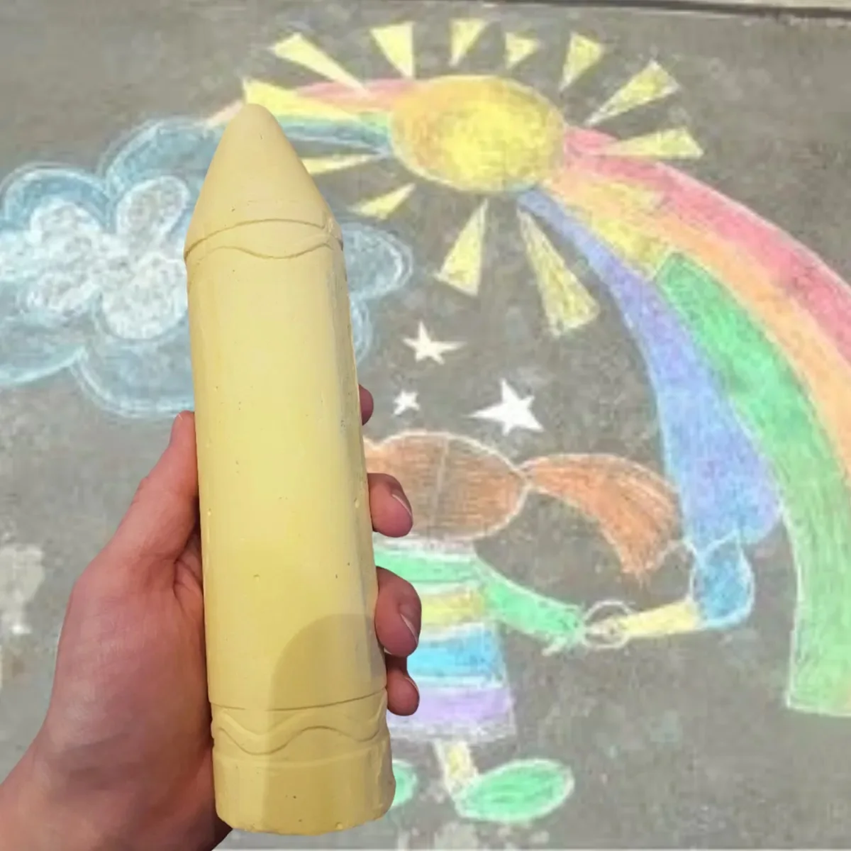 Большие мелки. Мелки гигант. Мелки для рисования. Мелки с держателем для асфальта. Мелки цветные с держателем.