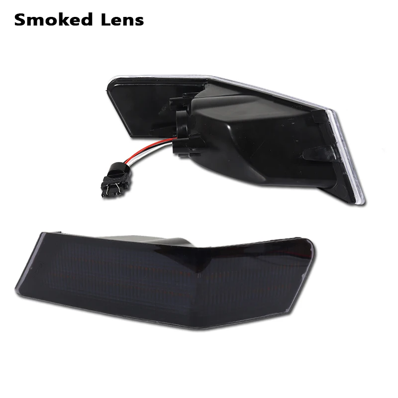 

Угловые фонари сигнала автомобиля iJDM в сборе для Jeep Patriot Янтарный последовательный указатель поворота/белые фары дальнего света 07-17