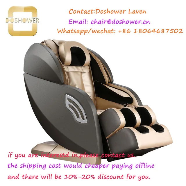 High quality Burgundy Metal Portable massage Chair