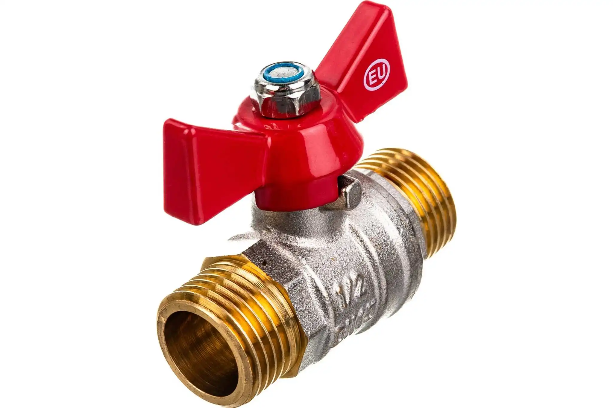 кран шаровый вн. кран шаровой бугатти орегон. тип ручки: бабочка. кран шаровый в/в бабочка 1/2". кран шаровый обжим 20х1/2" вр (для мп систем) aqualink.