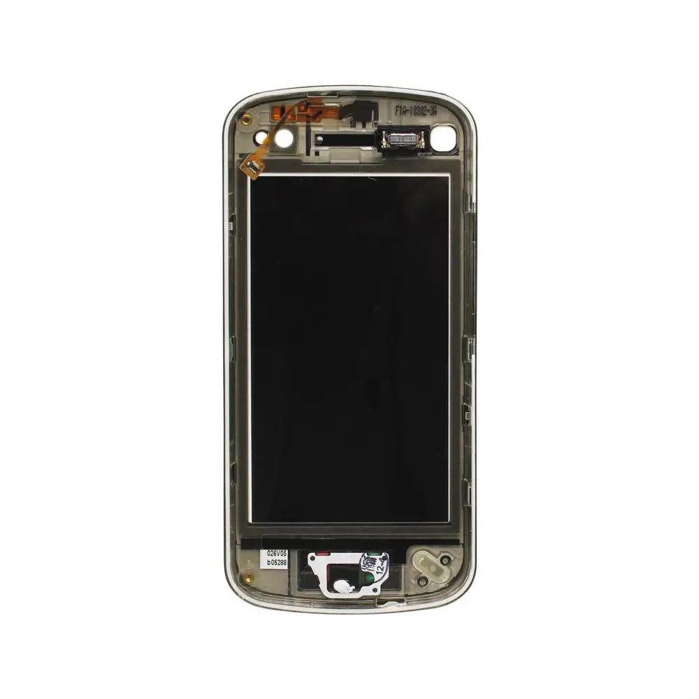 Тачскрин (сенсор) для Nokia N97 с рамкой (белый) |