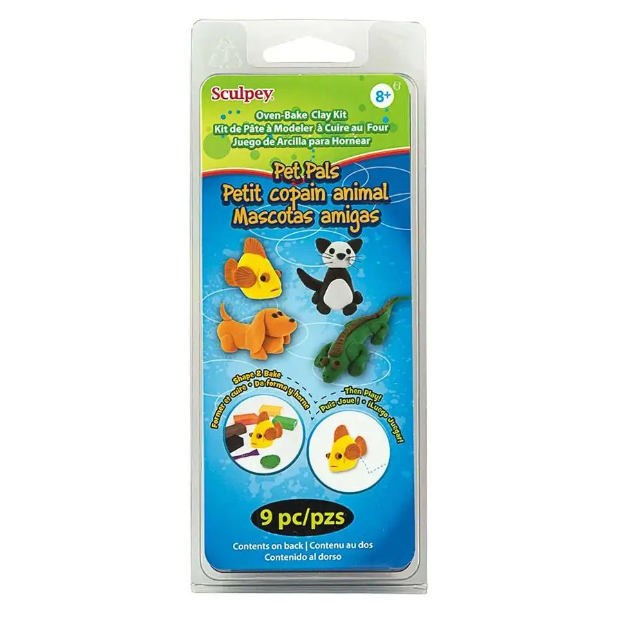 Sculpey Pet Pals Kit полимерная глина K3 6100 113 г